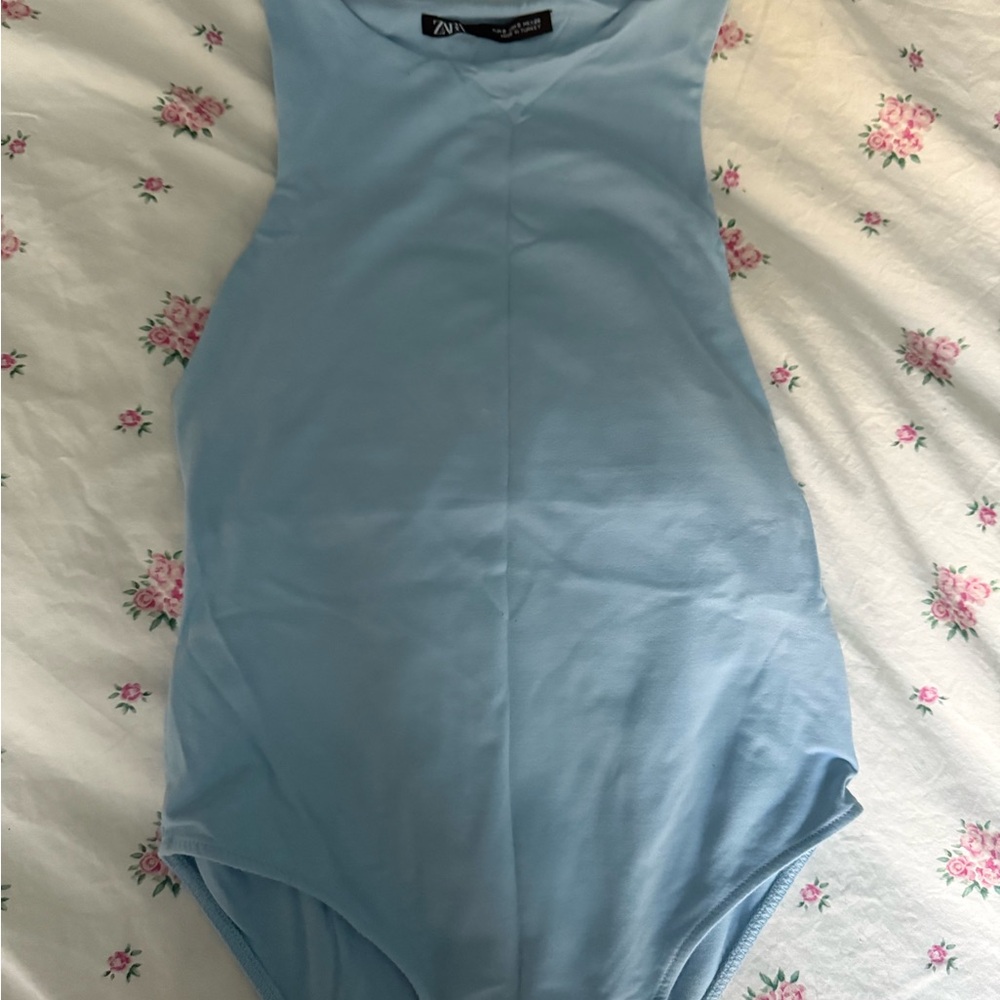 Zara Blue Bodysuit